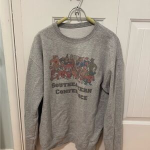 Gray Southern Conference Men's Sweater